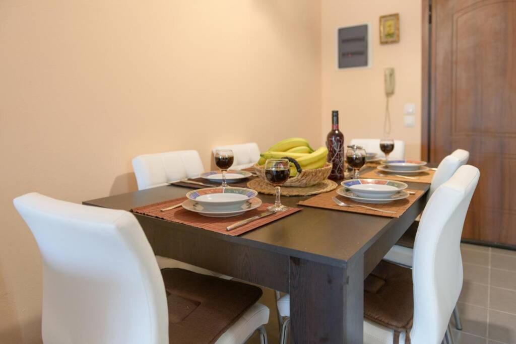 Bright Newly Renovated Apt Near Beach & Center+Ac Anemomylos Екстер'єр фото